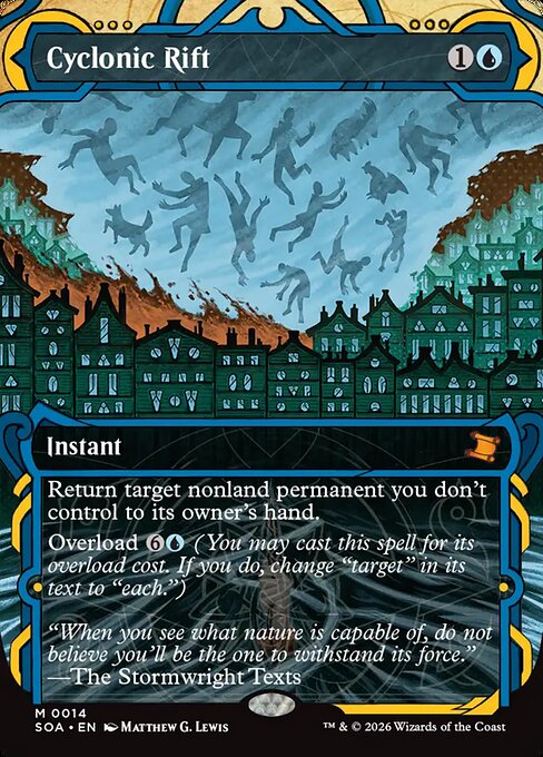 Cyclonic Rift [Borderless Foil]