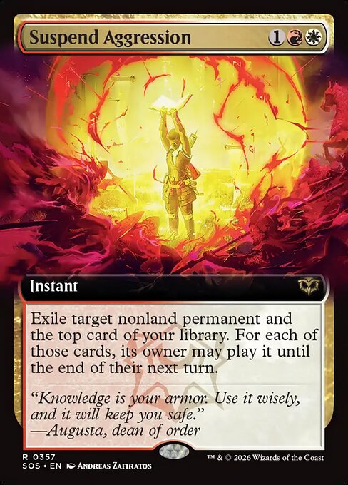 Suspend Aggression [Extended Artwork]