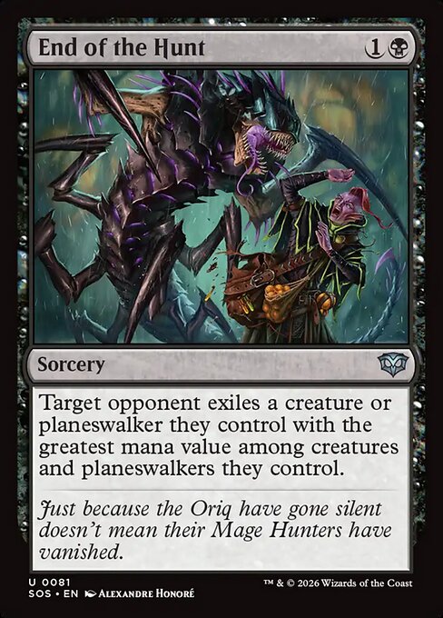 End of the Hunt [Foil]