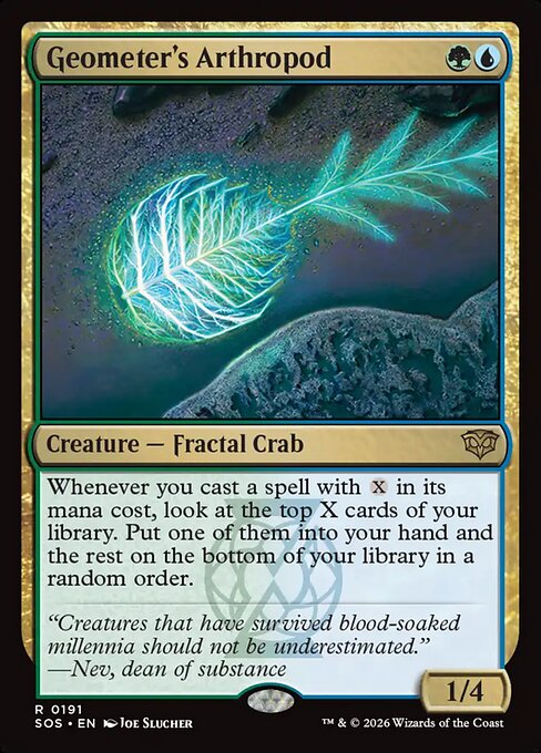 Geometer's Arthropod [Foil]
