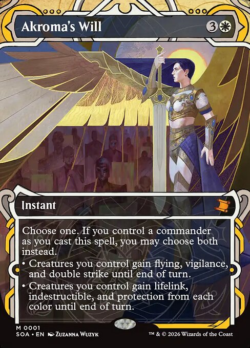 Akroma's Will [Borderless]