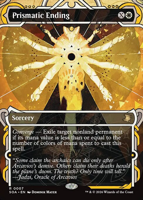 Prismatic Ending [Borderless Foil]