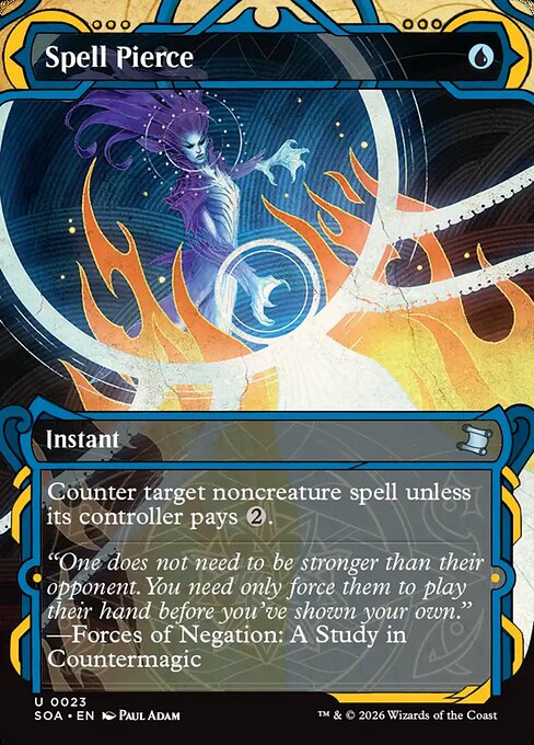 Spell Pierce [Borderless Foil]