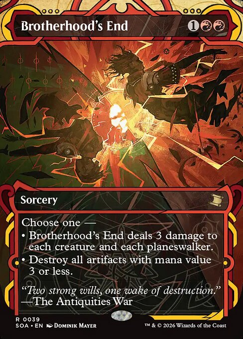 Brotherhood's End [Borderless Foil]