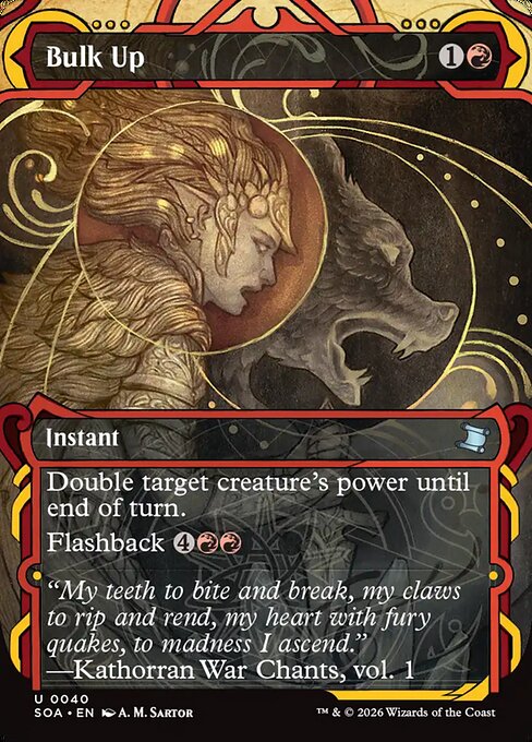 Bulk Up [Borderless Foil]