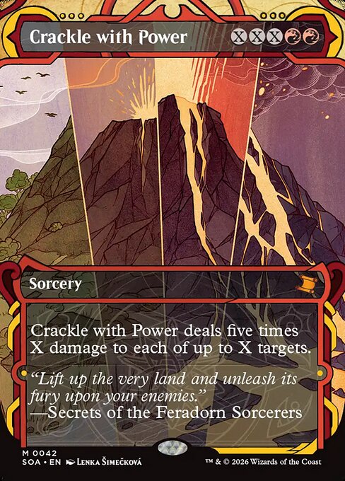 Crackle with Power [Borderless Foil]