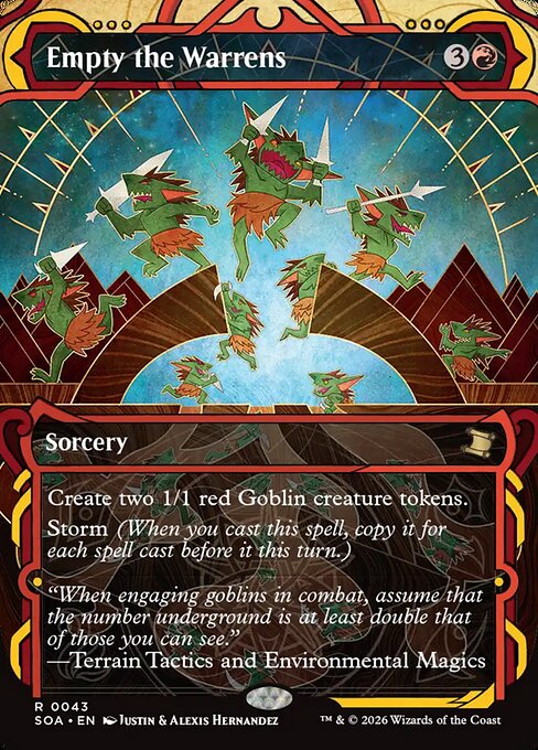 Empty the Warrens [Borderless Foil]