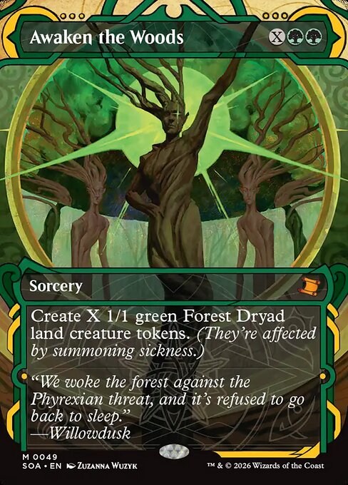 Awaken the Woods [Borderless Foil]
