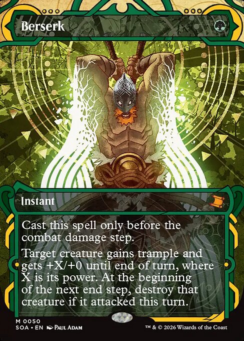 Berserk [Borderless Foil]