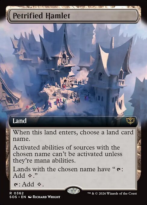 Petrified Hamlet [Extended Artwork Foil]