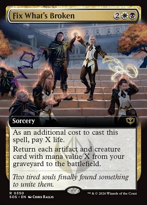 Fix What's Broken [Extended Artwork]