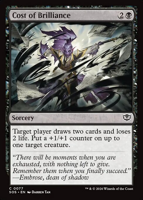 Cost of Brilliance [Foil]