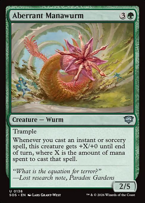 Aberrant Manawurm [Foil]