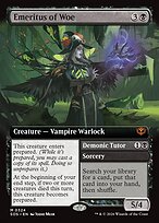 Emeritus of Woe // Demonic Tutor [Extended Artwork]