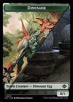 Dinosaur Token  // Dinosaur Egg Token TLCI 