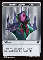 Professor Dellian Fel Emblem Token TSOS