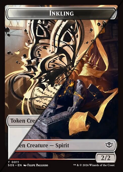 Inkling Token  // Spirit Token TSOS 