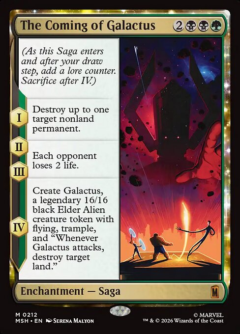 The Coming of Galactus [Foil]