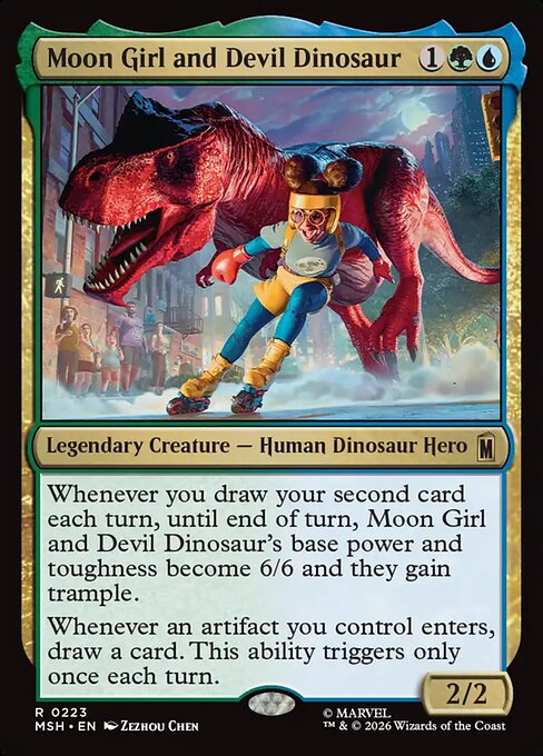Moon Girl and Devil Dinosaur [Foil]