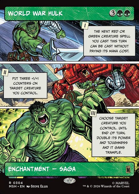 World War Hulk [Showcase Panel]