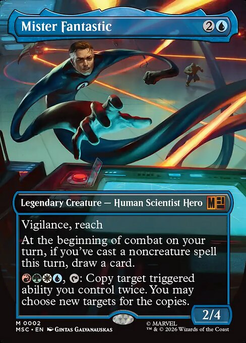 Mister Fantastic [Borderless Foil]