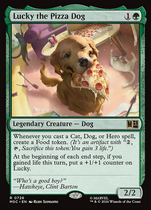 Lucky the Pizza Dog [Foil]