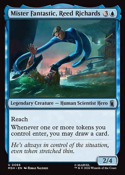 Mister Fantastic, Reed Richards [Foil]