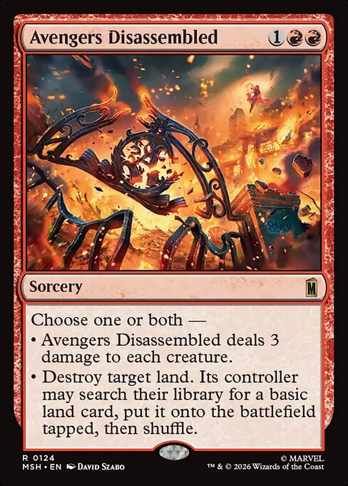 Avengers Disassembled [Foil]