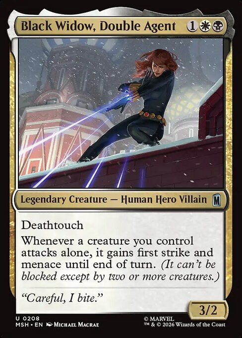 Black Widow, Double Agent [Foil]