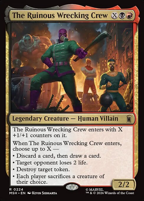 The Ruinous Wrecking Crew [Foil]