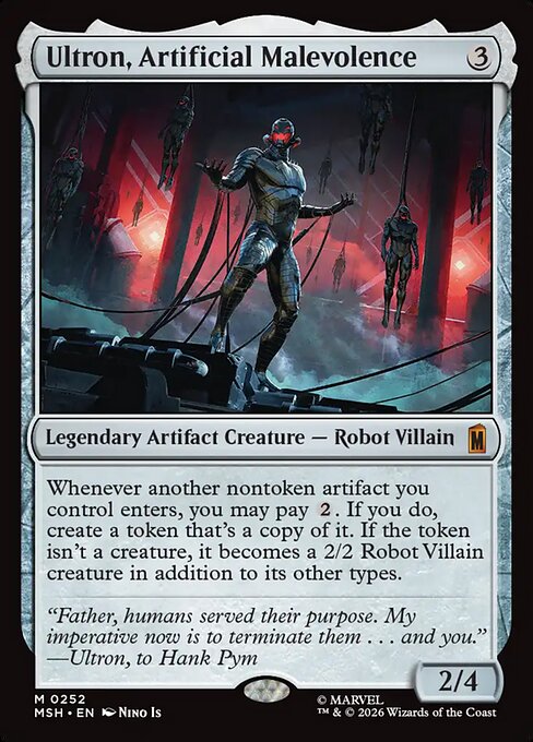 Ultron, Artificial Malevolence [Foil]