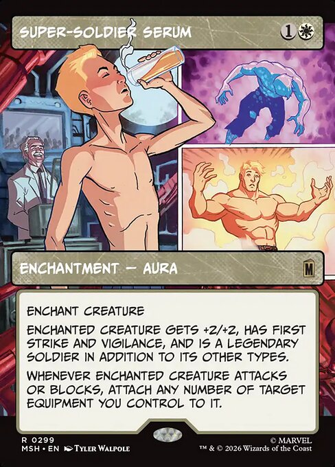 Super-Soldier Serum [Showcase Panel]
