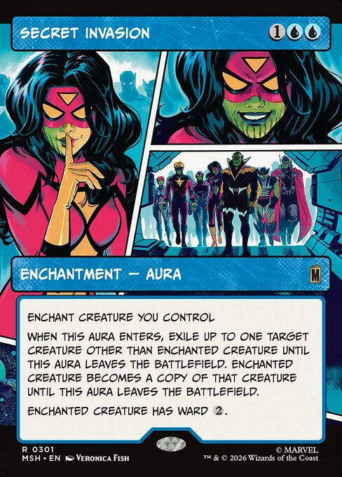 Secret Invasion [Showcase Panel Foil]