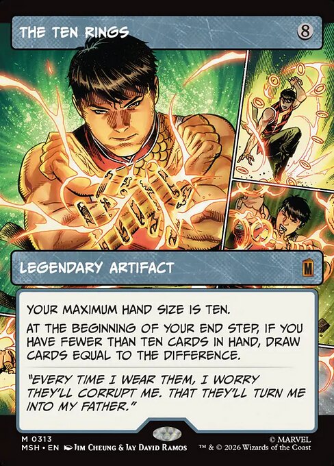 The Ten Rings [Showcase Panel Foil]