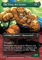 The Thing, Ben Grimm [Borderless Scene]
