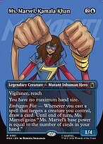 Ms. Marvel, Kamala Khan [Borderless Logo]