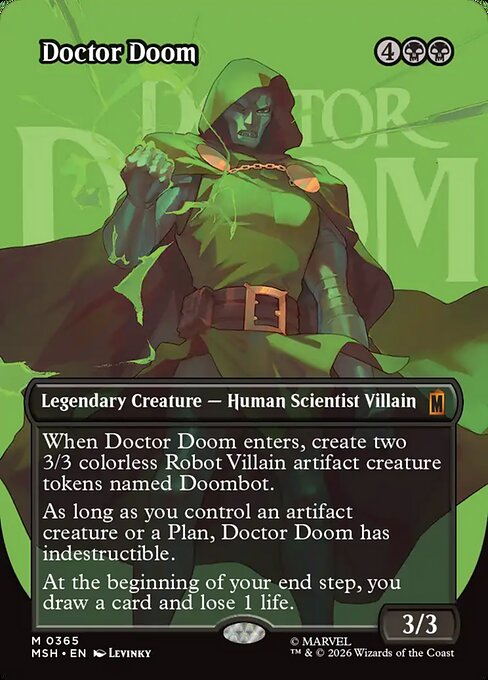 Doctor Doom [Borderless Logo]