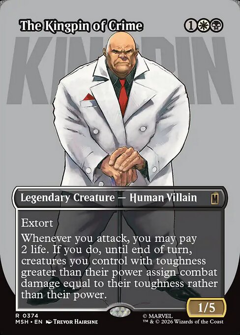 The Kingpin of Crime [Borderless Logo]