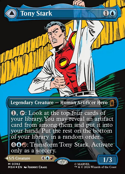 Tony Stark // The Invincible Iron Man [Classic Comic Foil]