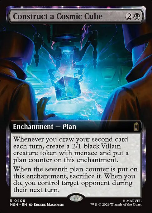 Construct a Cosmic Cube [Extended Artwork]
