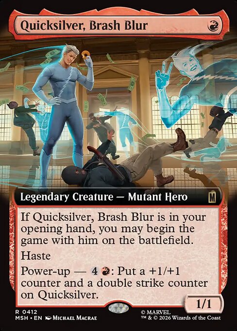 Quicksilver, Brash Blur [Extended Artwork Foil]