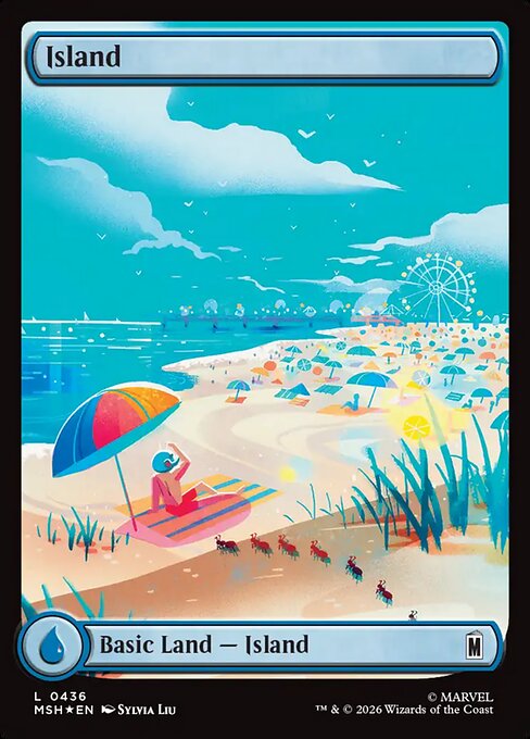 Island [Full Art Surge Foil]