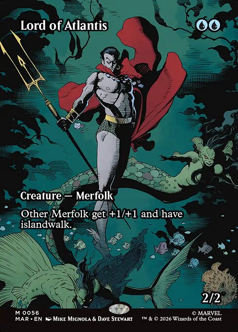 Lord of Atlantis [Borderless Source Material Foil]