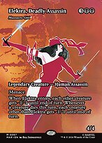 Elektra, Deadly Assassin (Massacre Girl) [Borderless Source Material]
