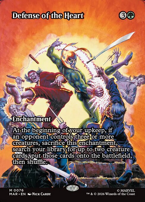 Defense of the Heart [Borderless Source Material]
