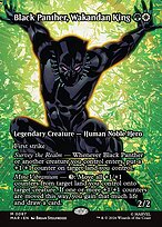 Black Panther, Wakandan King [Borderless Source Material]