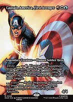 Captain America, First Avenger [Borderless Source Material]