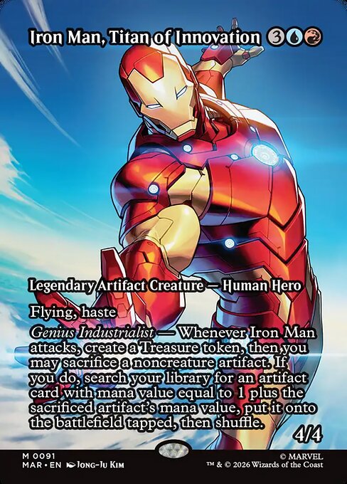 Iron Man, Titan of Innovation [Borderless Source Material]