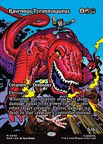 Ravenous Tyrannosaurus [Borderless Source Material]
