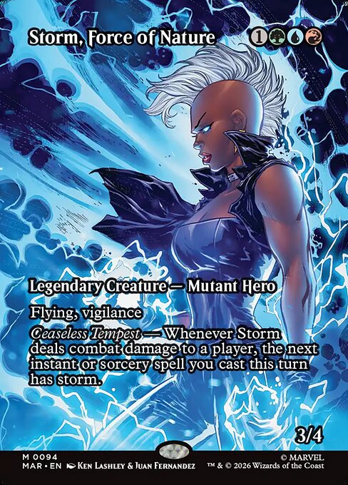 Storm, Force of Nature [Borderless Source Material]